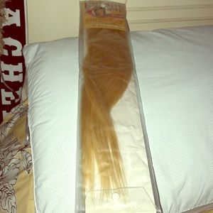Unopened 100% Golden Blonde Human Hair 16”!